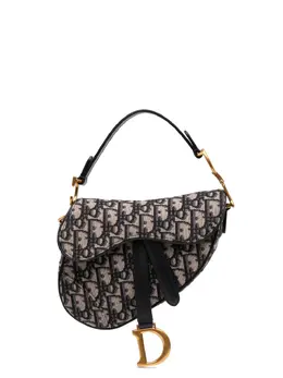 Christian Dior Pre-Owned: Голубая сумка 