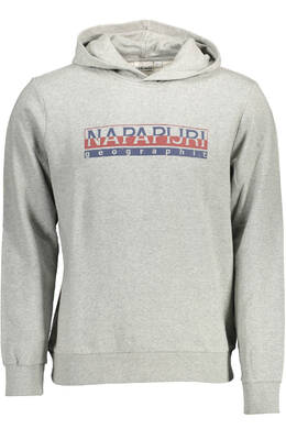 Napapijri: Серая толстовка 