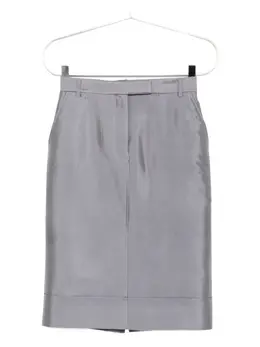 Thom Browne: Юбка  Sack с разрезом