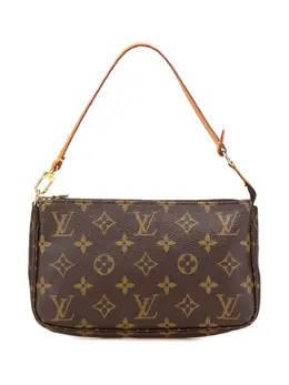 Louis Vuitton Pre-Owned: Коричневая сумка 