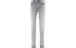 Saint Laurent: Серые джинсы 