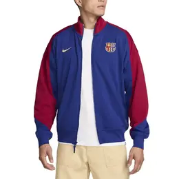 Nike: Голубая куртка  Club