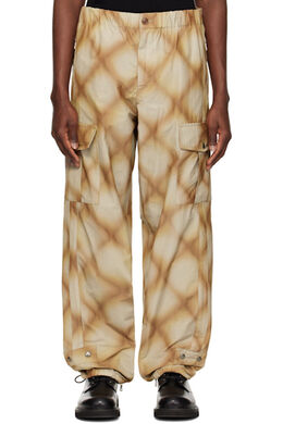 Dries Van Noten: Брюки цвета хаки 