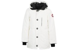 Canada Goose: Белый пуховик 