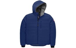 Canada Goose: Голубая куртка  Lodge