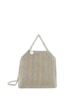 Stella McCartney: Сумка  Falabella в полоску