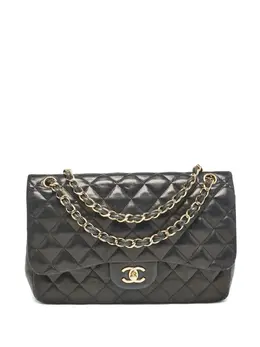 CHANEL Pre-Owned: Чёрная сумка 