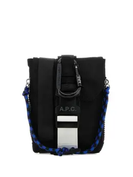 A.P.C.: Чёрная сумка через плечо 