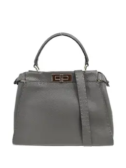 Fendi Pre-Owned: Серебристая сумка 