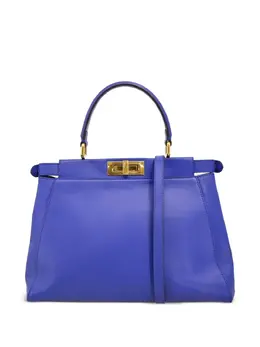 Fendi Pre-Owned: Голубая сумка 