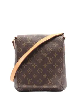 Louis Vuitton Pre-Owned: Коричневая сумка 