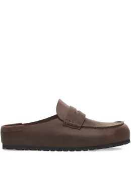 Birkenstock: Коричневые сабо 