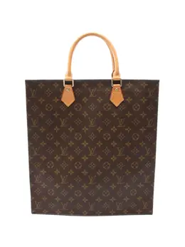 Louis Vuitton Pre-Owned: Коричневая сумка-шоппер 
