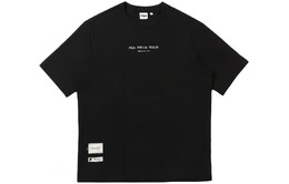 Fila: Чёрная футболка 