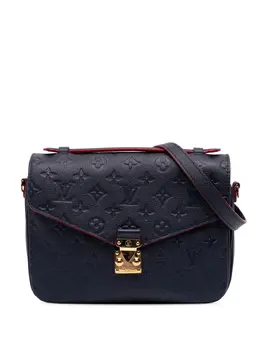 Louis Vuitton Pre-Owned: Голубая сумка 