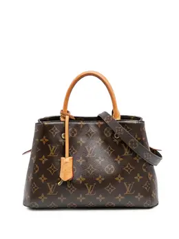 Louis Vuitton Pre-Owned: Коричневая сумка 