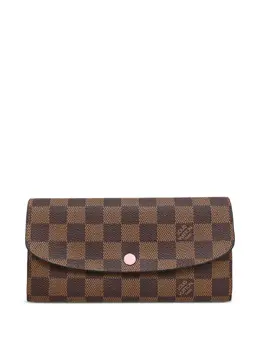 Louis Vuitton Pre-Owned: Коричневый кошелёк 