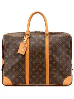 Louis Vuitton Pre-Owned: Коричневая сумка 