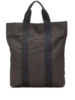 Hermès Pre-Owned: Серая сумка-шоппер 