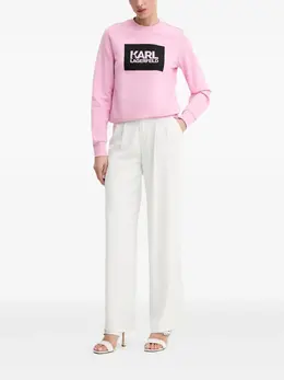 Karl Lagerfeld: Розовый свитшот 
