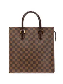 Louis Vuitton Pre-Owned: Коричневая сумка-шоппер 