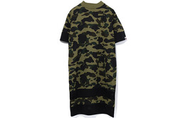 A BATHING APE: Платье с коротким рукавом 