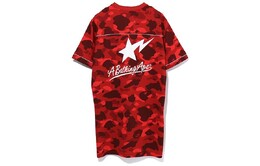 A BATHING APE: Платье с коротким рукавом 