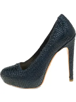 Prada Pre-Owned: Голубые туфли 