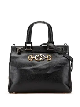 Gucci Pre-Owned: Чёрная сумка на руку 