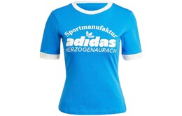 Adidas Originals: Синяя футболка 