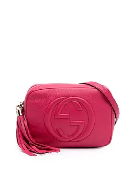 Gucci Pre-Owned: Розовая сумка через плечо 
