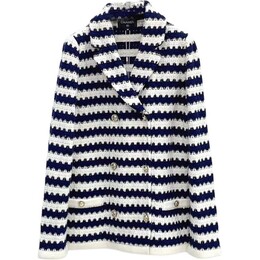 Chanel: Синее пальто 