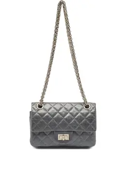 CHANEL Pre-Owned: Голубая сумка 