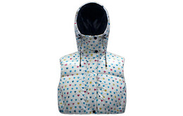 Moncler: Белый жилет 