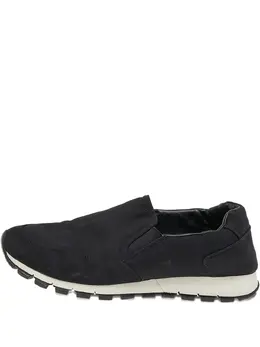 Prada Pre-Owned: Чёрные мокасины 