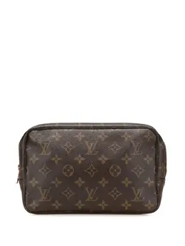 Louis Vuitton Pre-Owned: Коричневый клатч 