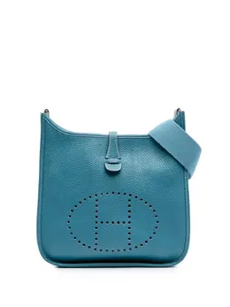 Hermès Pre-Owned: Голубая сумка через плечо 