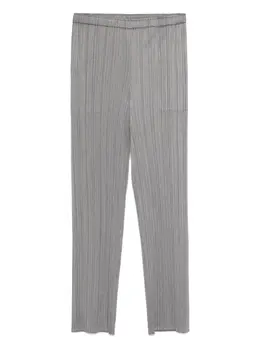 Pleats Please Issey Miyake: Прямые брюки 