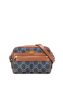 Gucci Pre-Owned: Голубая сумка через плечо 