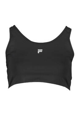 Fila: Чёрный бюстгальтер 