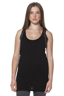 Fred Perry: Чёрная майка 