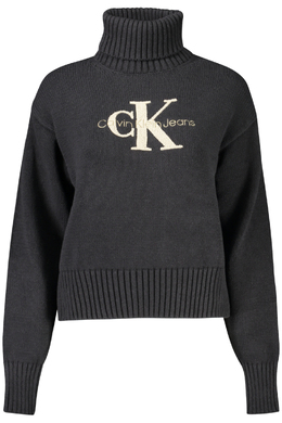 Calvin Klein: Чёрный свитер 