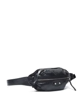 Balenciaga Pre-Owned: Чёрная поясная сумка 