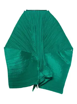 Pleats Please Issey Miyake: Зелёный шарф 