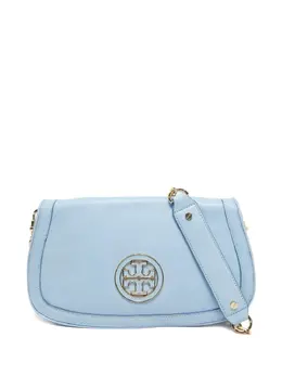 Tory Burch: Светлая сумка через плечо 
