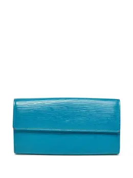 Louis Vuitton Pre-Owned: Голубой кошелёк 