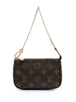 Louis Vuitton Pre-Owned: Коричневая сумка 