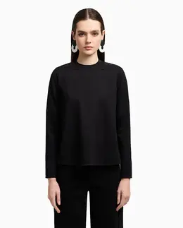Emporio Armani: Толстовка со стразами 