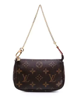 Louis Vuitton Pre-Owned: Коричневая сумка 