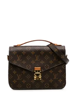 Louis Vuitton Pre-Owned: Коричневая сумка 